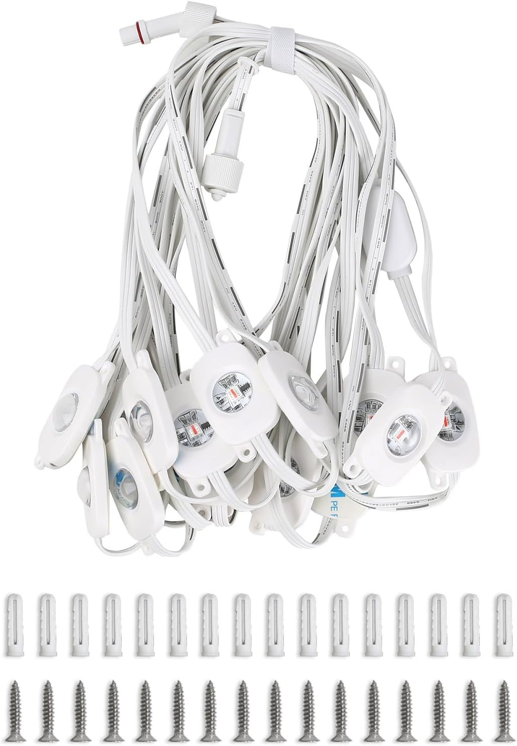 Lepro 7.5m/25ft EE1 Permanent Outdoor Lights Accessories, Single Strand Only