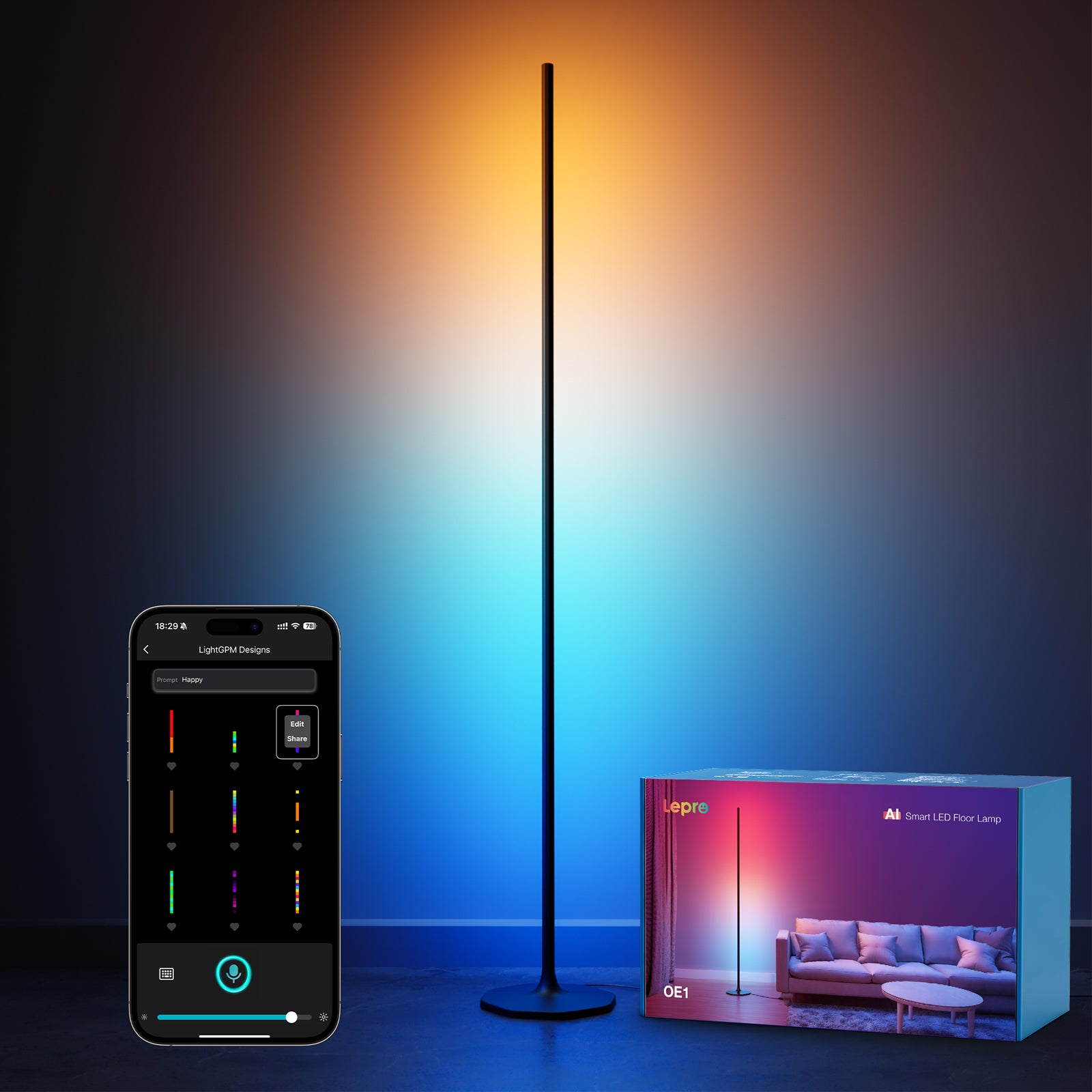 Lepro OE1 AI Floor Lamps