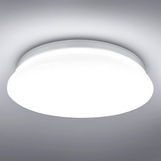 Lepro Ceiling Lights, 12W 1150lm, 5000K Daylight White, 60W Equivalent, Energy Saving, Modern Ceiling Light Fitting for Living Room, Bedroom, Kitchen, Office, Utility Room and More, φ26cm Round