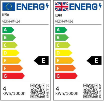 Lepro E14 LED Light Bulb, Small Edison Screw SES Candle Bulbs, 4.9W 470lm, 40W Equivalent E14 Bulb, Warm White 2700K E14 LED Bulb, Energy Saving Candle Light Bulbs, Non-dimmable, Pack of 6