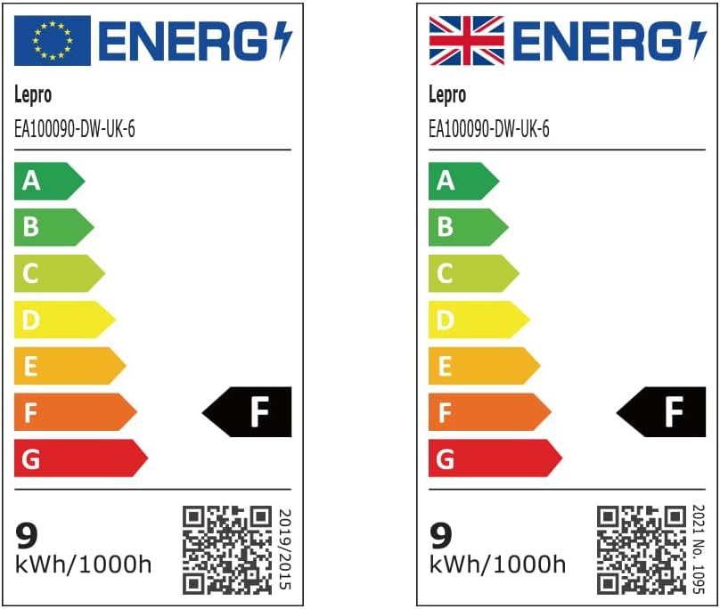 Lepro Bayonet Light Bulb, Cool White 6500K, 60W Equivalent, 8.5W 806LM B22 LED Bulb Daylight White, Energy Saving Light Bulbs Bayonet, Non-dimmable, Pack of 6