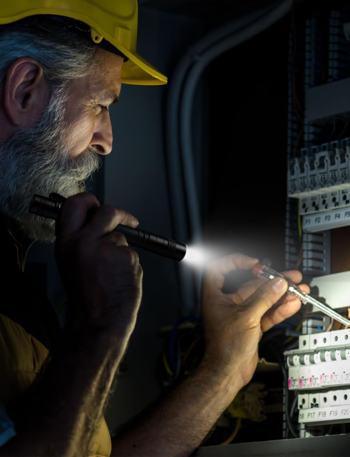 LE Pocket Pen Torch Light Flashlight C120, Small, Mini, Stylus Pen Light with Clip, AAA Battery Powered [Not Included], Perfect Torch for Inspection, Work, Repair and More, Pack of 2