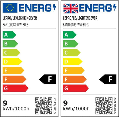Lepro E27 Screw Bulbs 60W Equivalent, Warm White 2700K E27 LED Bulb, 8.5W 806lm Edison Screw ES LED Light Bulb, Energy Saving E27 Bulbs for Lamp, Non-dimmable, Pack of 3