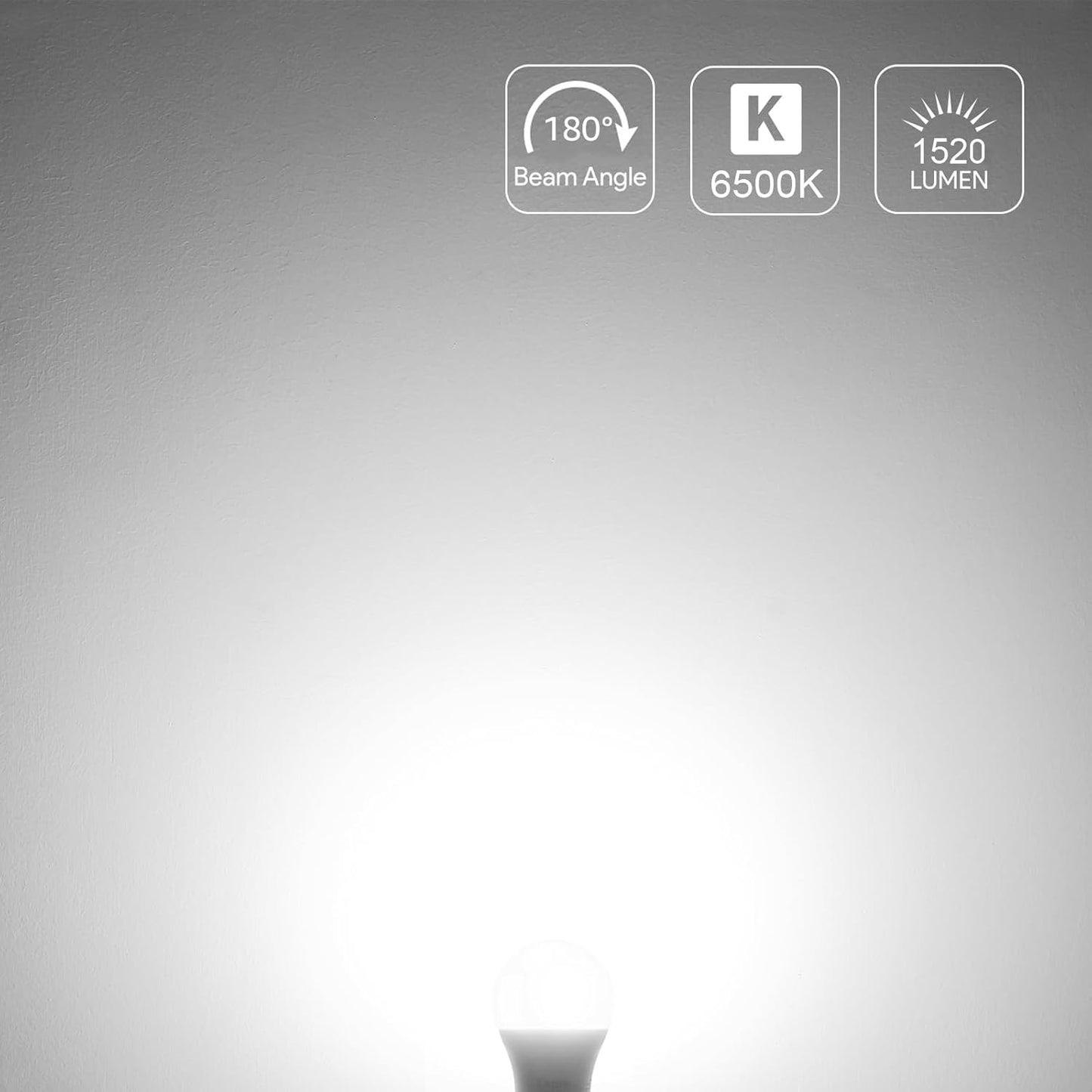 Lepro Bayonet Light Bulbs 100W Equivalent, Cool White 6500K, 13W 1520lm Super Bright LED Bayonet Bulb, Daylight B22 LED Bulbs, BC GLS Energy Saving Lightbulbs Bayonet, Non-dimmable, Pack of 12