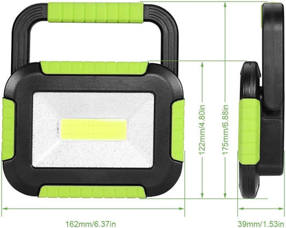 LE Camping Light Rechargeable, 1000 Lumen Portable Work Light Rechargeable, Bright Outdoor Camping Lantern with 4400mAh Power Bank, 3 Modes LED Floodlight for Emergency, Power Cuts, Tents and More
