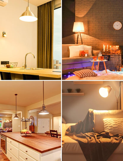 Lepro Bayonet Light Bulb, 60W Equivalent, Warm White 2700K, 8.5W 806lm B22 LED Bulb, BC A60 GLS Energy Saving Lightbulbs, Non-dimmable, Pack of 6