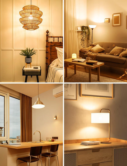 Lepro Dimmable Bayonet Light Bulb, 60W Equivalent, Warm White 2700K, 8.5W 806lm Light Bulbs Bayonet, BC A60 GLS Energy Saving B22 LED Bulb, Pack of 6