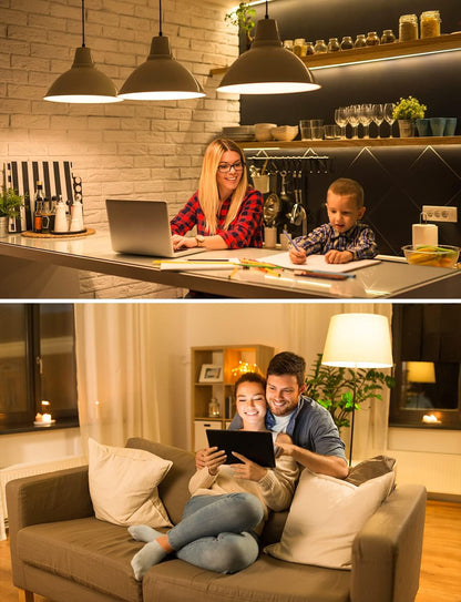 Lepro E27 Screw Bulbs 60W Equivalent, Warm White 2700K E27 LED Bulb, 8.5W 806lm Edison Screw ES LED Light Bulb, Energy Saving E27 Bulbs for Lamp, Non-dimmable, Pack of 3