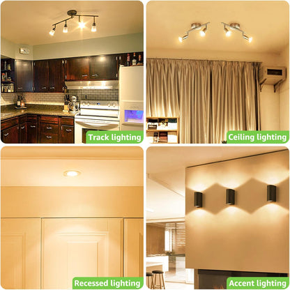 Lepro GU10 LED Bulbs, Warm White 2700K LED Light Bulbs, 35W Halogen Spotlight Equivalent, 3W Energy Saving GU10 Bulbs, 250lm, 100° Beam Angle, Non Dimmable, AC 220-240V, Pack of 10