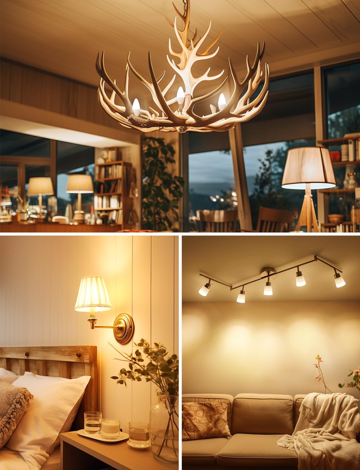 Lepro E14 LED Light Bulb, Small Edison Screw SES Candle Bulbs, 4.9W 470lm, 40W Equivalent E14 Bulb, Warm White 2700K E14 LED Bulb, Energy Saving Candle Light Bulbs, Non-dimmable, Pack of 3