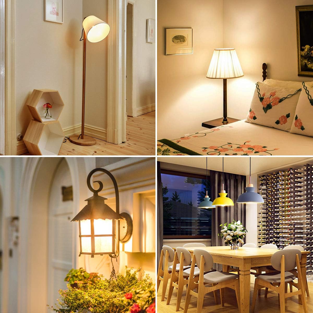 Lepro Bayonet Light Bulbs 100W Equivalent, Warm White 2700K, 13W 1520lm Super Bright LED Bayonet Bulb, B22 LED Bulbs, BC GLS Energy Saving Lightbulbs Bayonet, Non-dimmable, Pack of 6