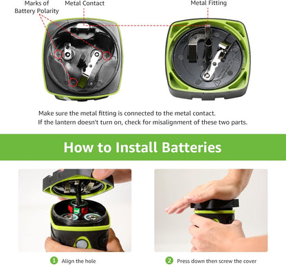 LE Camping Lantern, 1000 Lumen Camping Lights Battery Powered, Dimmable Warm to Cool White Modes, Tent Lights with Long Battery Life, Camping Accessories for Outdoors and Emergency, Pack of 2