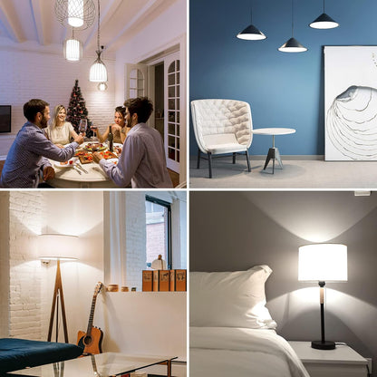 Lepro Bayonet Light Bulbs 100W Equivalent, Cool White 6500K, 13W 1520lm Super Bright Daylight B22 LED Bulbs, BC GLS Energy Saving, Non-dimmable, Pack of 6