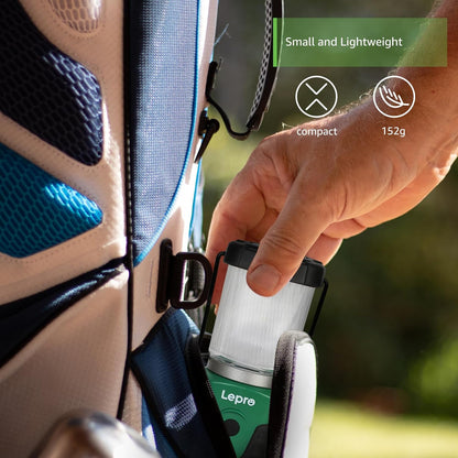 Lepro Camping Lantern Battery Powered, Portable Small Camping Tent Lights AA Battery Operated, Dimmable Warm White to Daylight Modes, Battery Lantern for Indoors, Emergency Lighting for Power Cuts