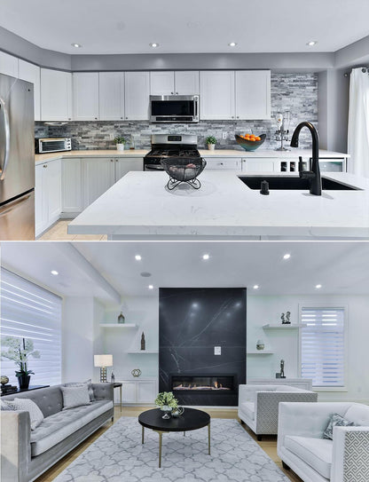 Lepro GU10 LED Bulbs Dimmable, Cool White 6500K, 4.5W 345lm, 50W Halogen Spotlight Bulb Equivalent, 38° Narrow Beam, Daylight White, Energy Saving GU10 LED Light Bulbs, Pack of 10