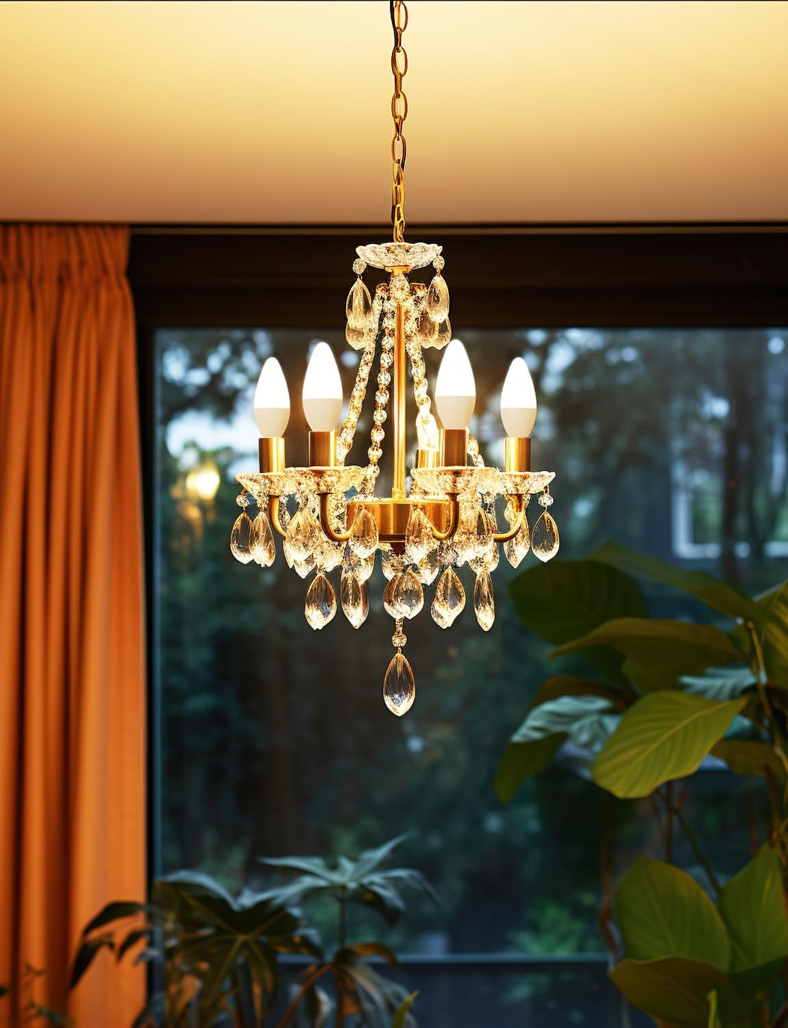 Lepro E14 LED Light Bulb, Small Edison Screw SES Candle Bulbs, 4.9W 470lm, 40W Equivalent E14 Bulb, Warm White 2700K E14 LED Bulb, Energy Saving Candle Light Bulbs, Non-dimmable, Pack of 6