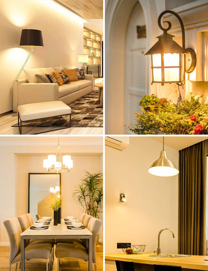 Lepro E27 Screw Bulbs 100W Equivalent, Warm White 2700K E27 LED Bulb, 13W 1520LM Edison Screw LED Light Bulb Super Bright, Energy Saving Light Bulbs, Non Dimmable, Pack of 12