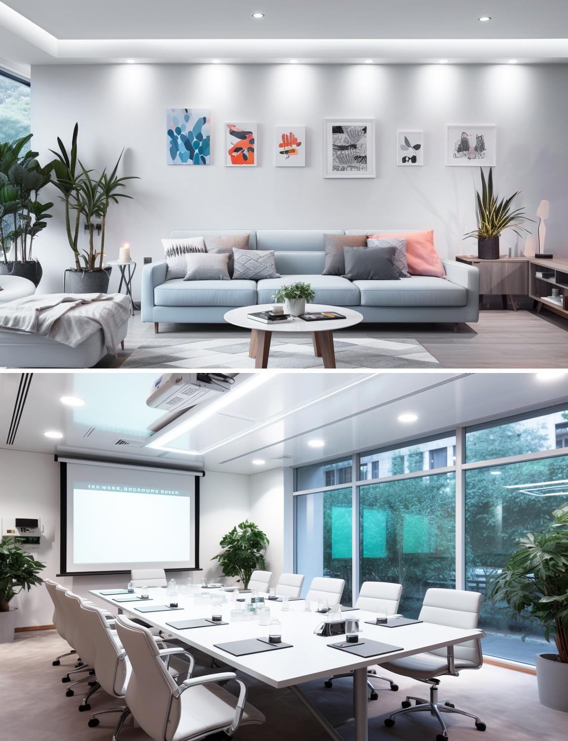 Lepro GU10 LED Bulbs, Cool White 5000K, 4W 345lm Energy Saving Light Bulbs, 50W Halogen Spotlight Equivalent, 100° Beam Angle, Daylight White, AC 220V-240V, Non-dimmable, Pack of 5