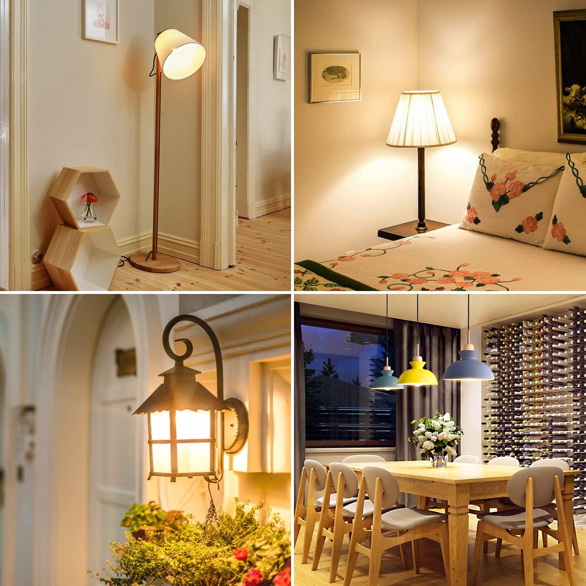 Lepro Bayonet Light Bulbs 100W Equivalent, Warm White 2700K, 13W 1520lm Super Bright LED Bayonet Bulb, B22 LED Bulbs, BC GLS Energy Saving Lightbulbs Bayonet, Non-dimmable, Pack of 12