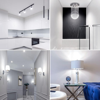 Lepro G9 LED Bulbs Cool White, 3.8W 470lm G9 LED Bulb, 40W Equivalent G9 Capsule Bulb, Energy Saving LED G9 Bulbs Cool White 6000K, AC 220V-240V, Non-dimmable, Pack of 5