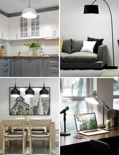 Lepro E27 Screw Bulb, Cool White 6500K, 60W Equivalent E27 LED Bulb, 8.5W 806lm Edison Screw Bulb, GLS Energy Saving E27 LED Light Bulbs, Non-dimmable, Pack of 6