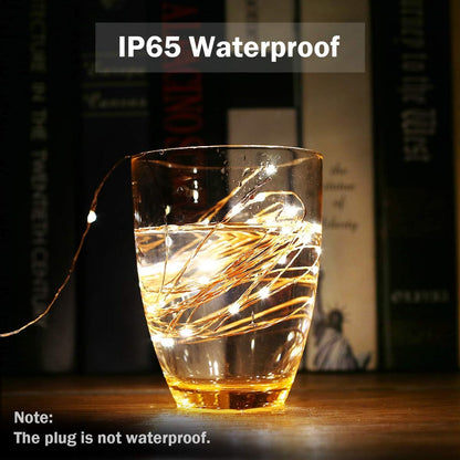 Lepro Fairy Lights Plug in, 10m 100 LED Copper Wire Fairy Lights, 33ft Warm White Fairy String Lights Mains Powered for Halloween, Bedroom, Wedding Decor, Garden, Party, Christmas and More