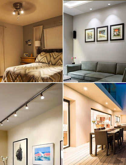 Lepro GU10 Smart Bulbs, Warm to Cool White Smart Light Bulbs GU10, Dimmable GU10 LED Spotlight Bulbs, Works with Alexa and Google Home, 4.5W=50W, CCT, 100° Beam Angle (2.4GHz WiFi)