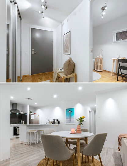 Lepro GU10 LED Spotlight Bulbs 3.6W, Cool White 6500K, 345lm, 50W Halogen Spot Light Bulbs Equivalent, Energy Saving GU10 Daylight Bulbs, No Flickering, Non-dimmable, Pack of 10