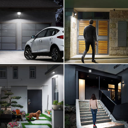 Lepro 10W Security Lights Outdoor Motion Sensor, Security Light, 850 Lumen, Waterproof, Ultra Thin Flood Light, PIR Lights Outdoor, Perfect for Garden, Forecourt, Backyard, Garages and More