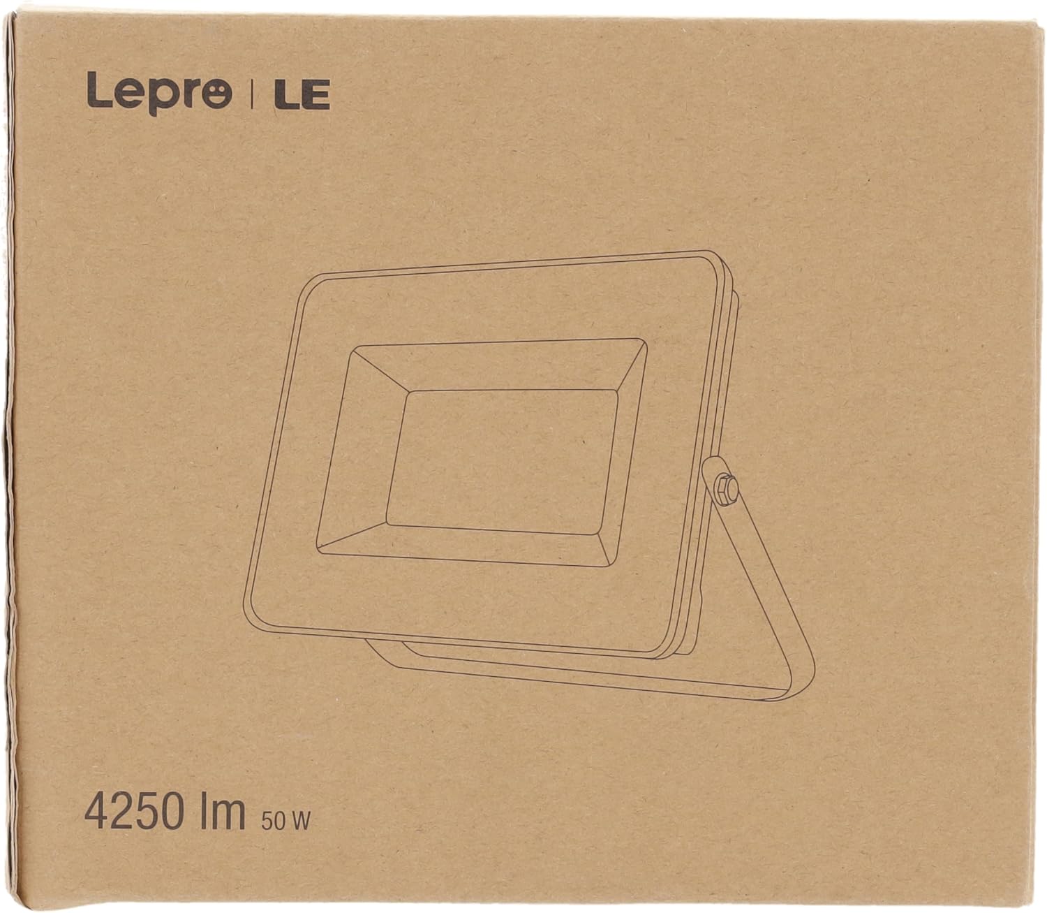 Lepro 50W Led Floodlight Outdoor, 4250lm LED Security Lights, 350W Incandescent Lamp Equivalent, Waterproof IP65, Daylight White Outdoor Lights for Warehouse, Playground, Backyard and More