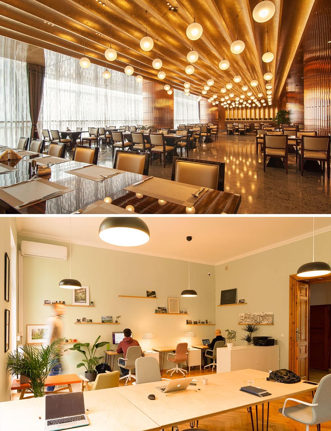 Lepro E27 Screw Bulbs 60W Equivalent, Warm White 2700K E27 LED Bulb, 8.5W 806lm Edison Screw ES LED Light Bulb, Energy Saving E27 Bulbs for Lamp, Non-dimmable, Pack of 3